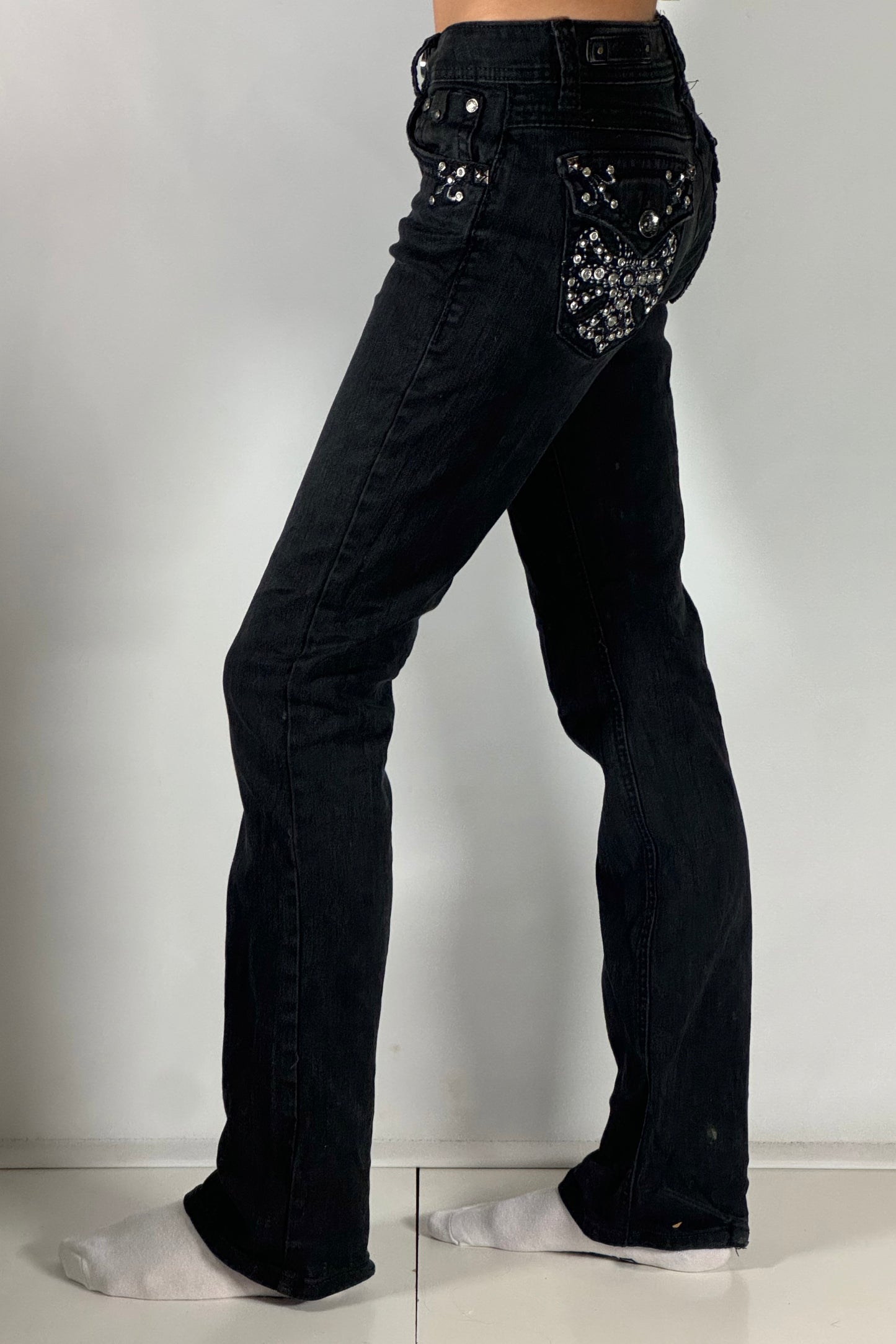 Lågmidjade jeans stl: XXS