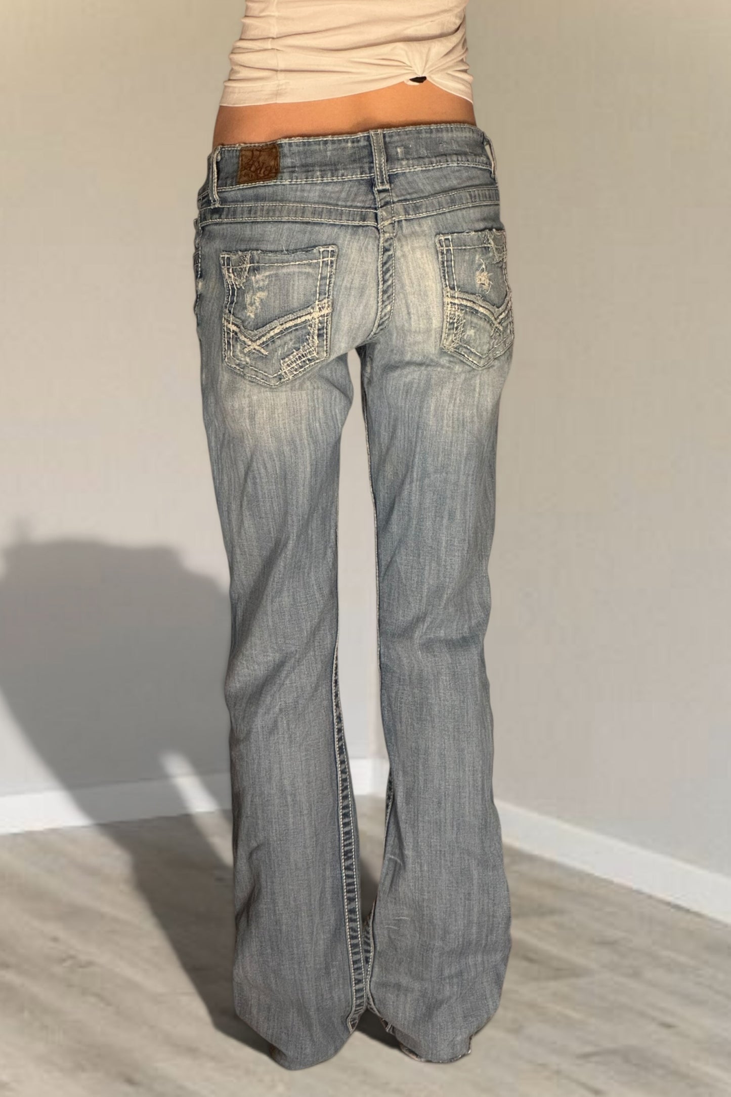 Lågmidjade jeans stl: XS/S