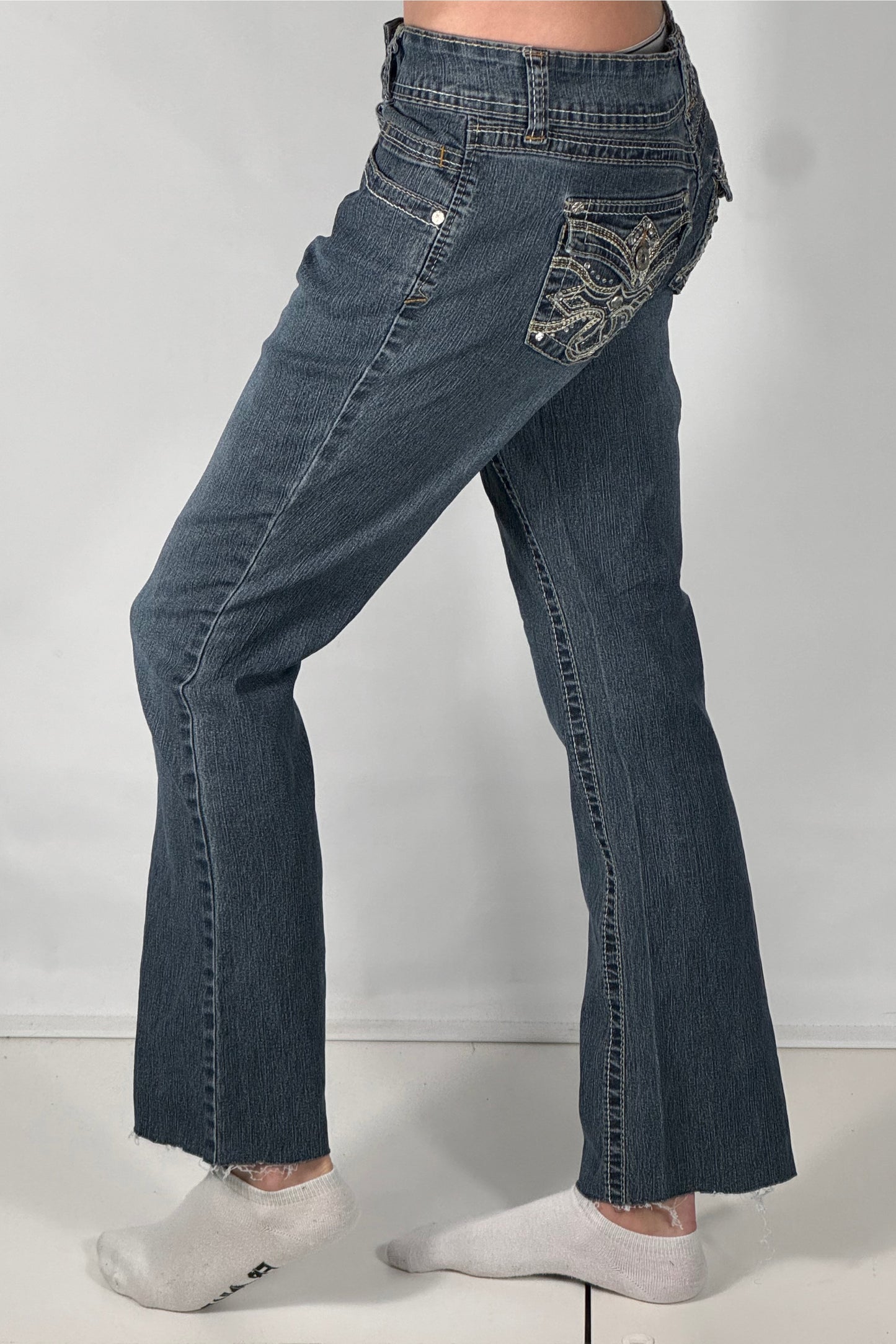 Lågmidjade jeans stl: S