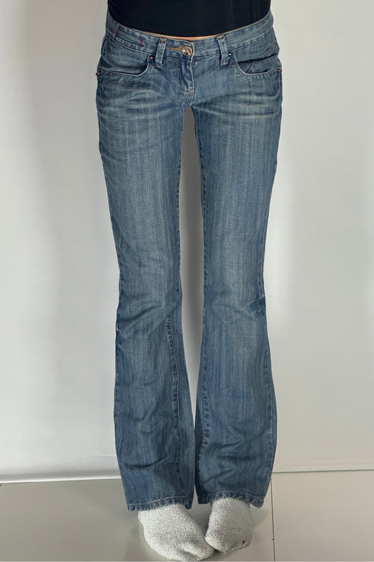 Lågmidjade jeans stl: XS