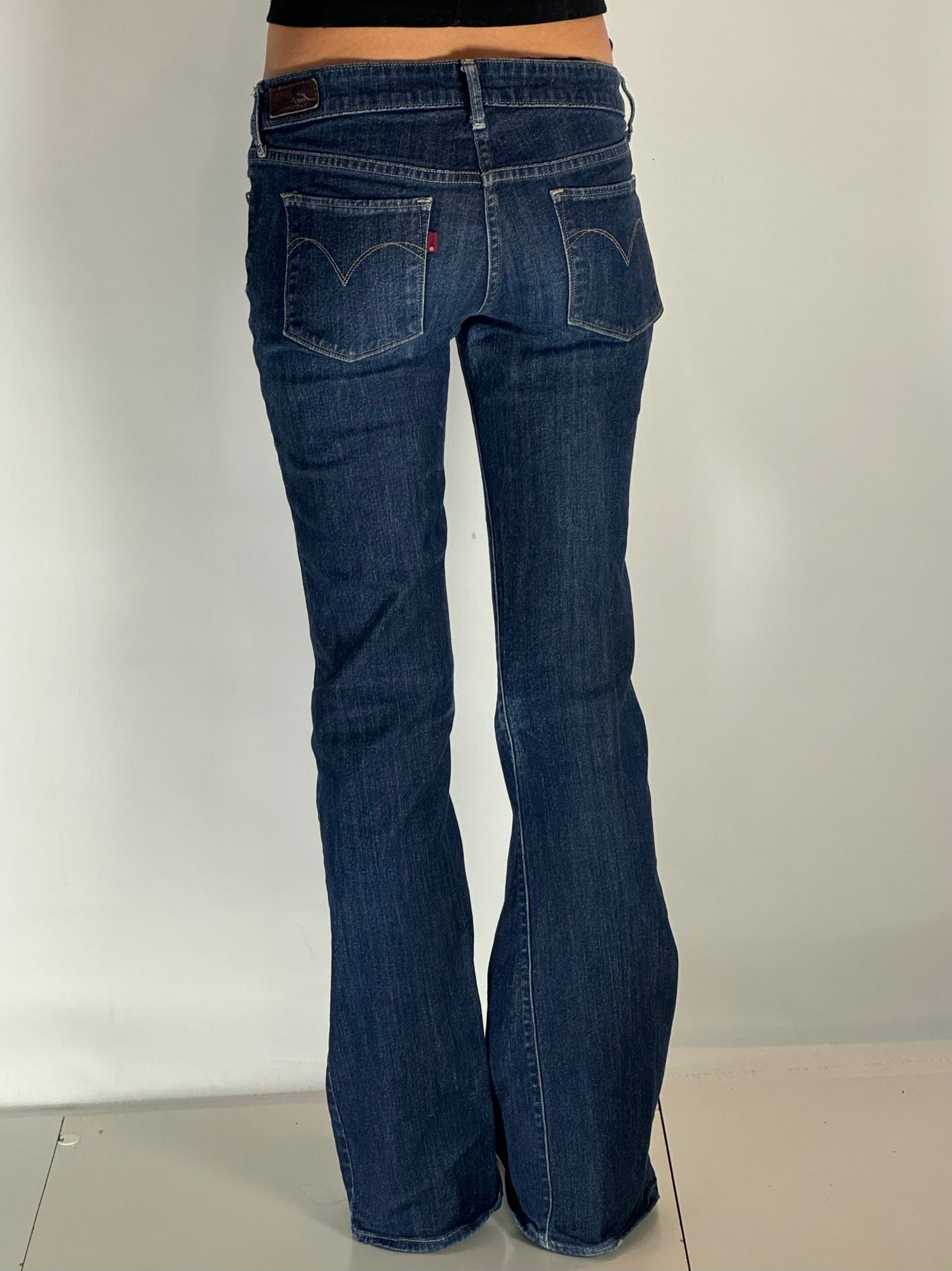 Lågmidjade jeans stl: S