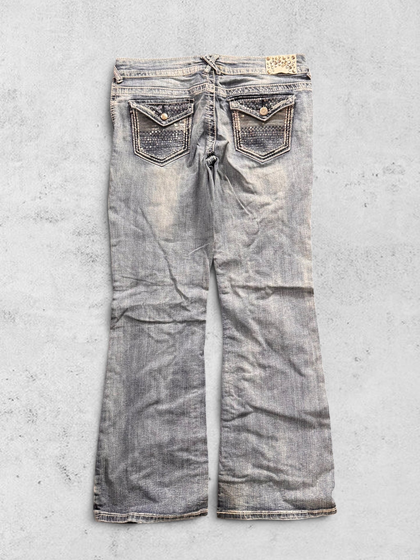 Lågmidjade jeans stl: L