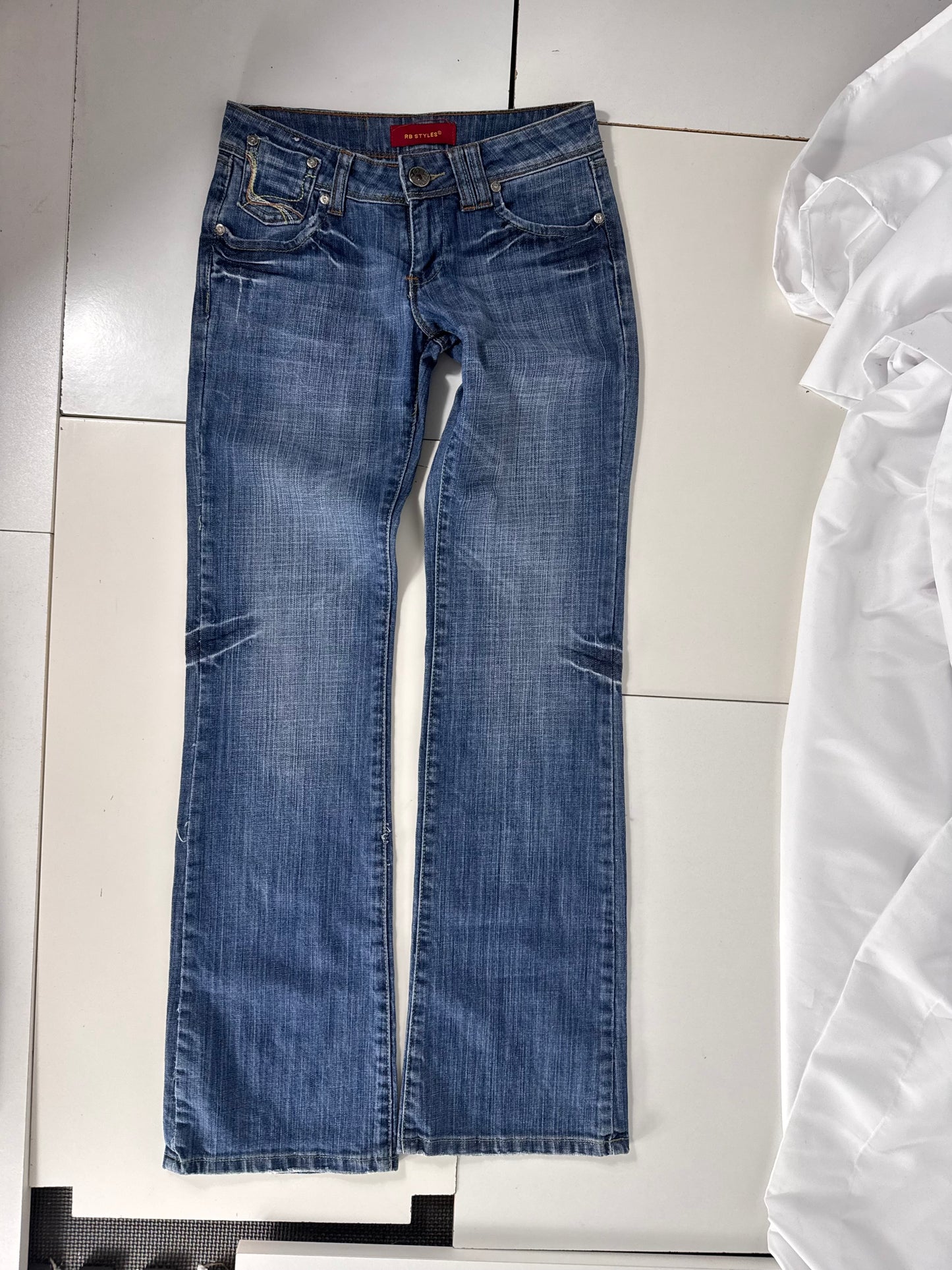 Lågmidjade jeans stl: XXS