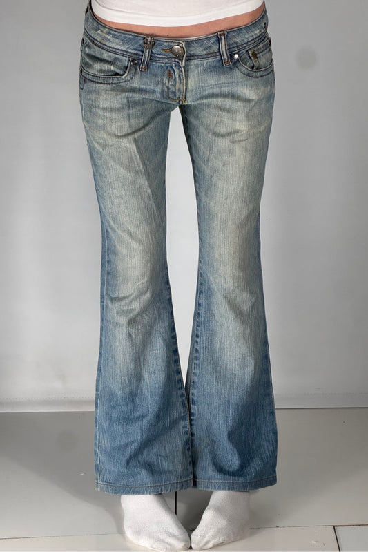 Lågmidjade jeans stl: S