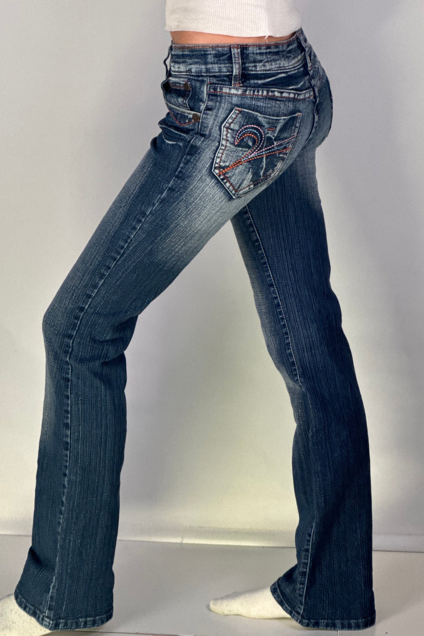 Lågmidjade jeans stl: XXS