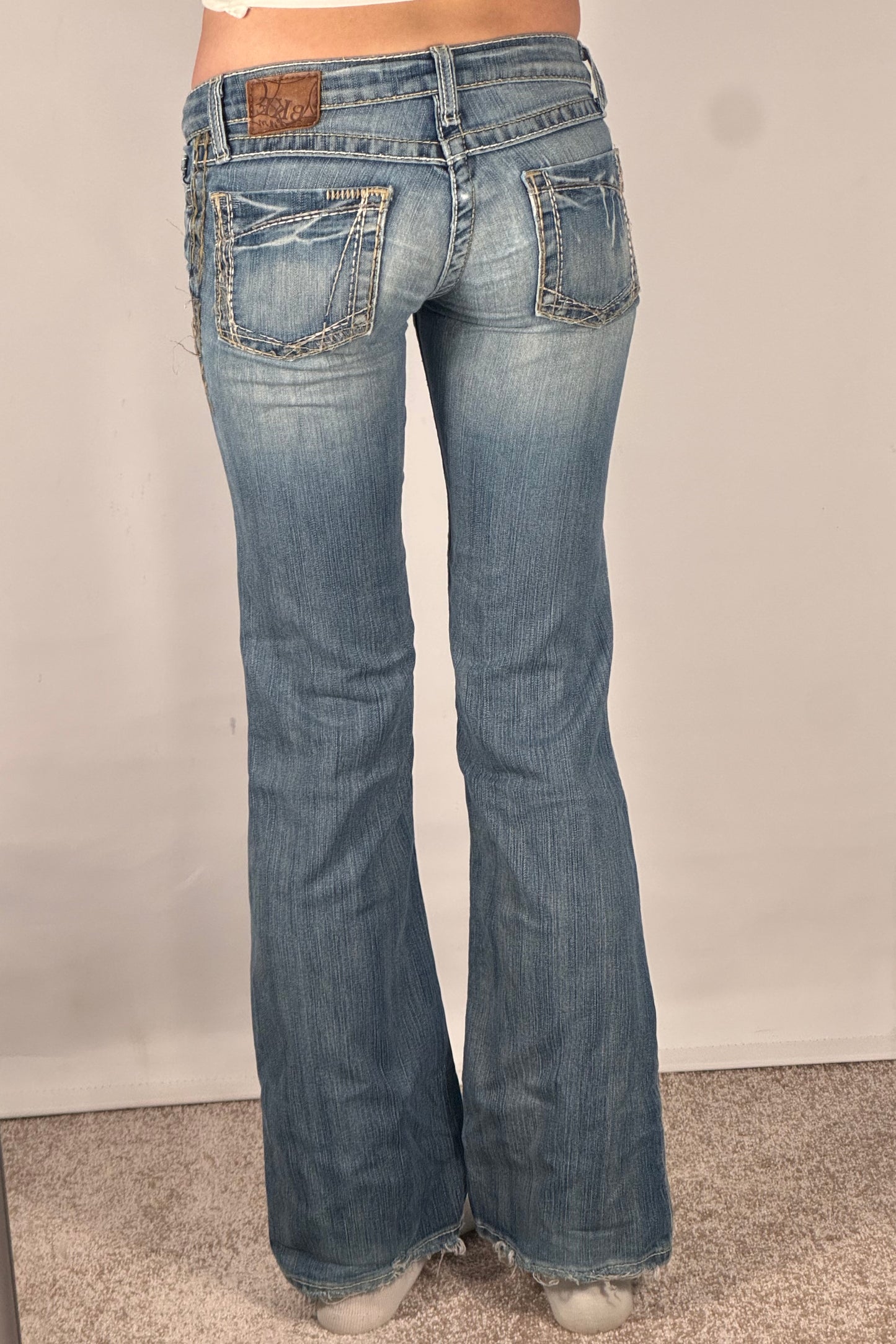 Lågmidjade jeans stl: XS