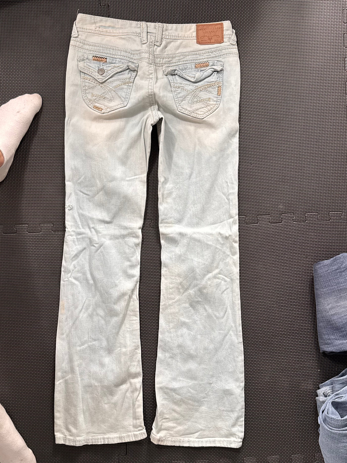 Lågmidjade jeans stl: S