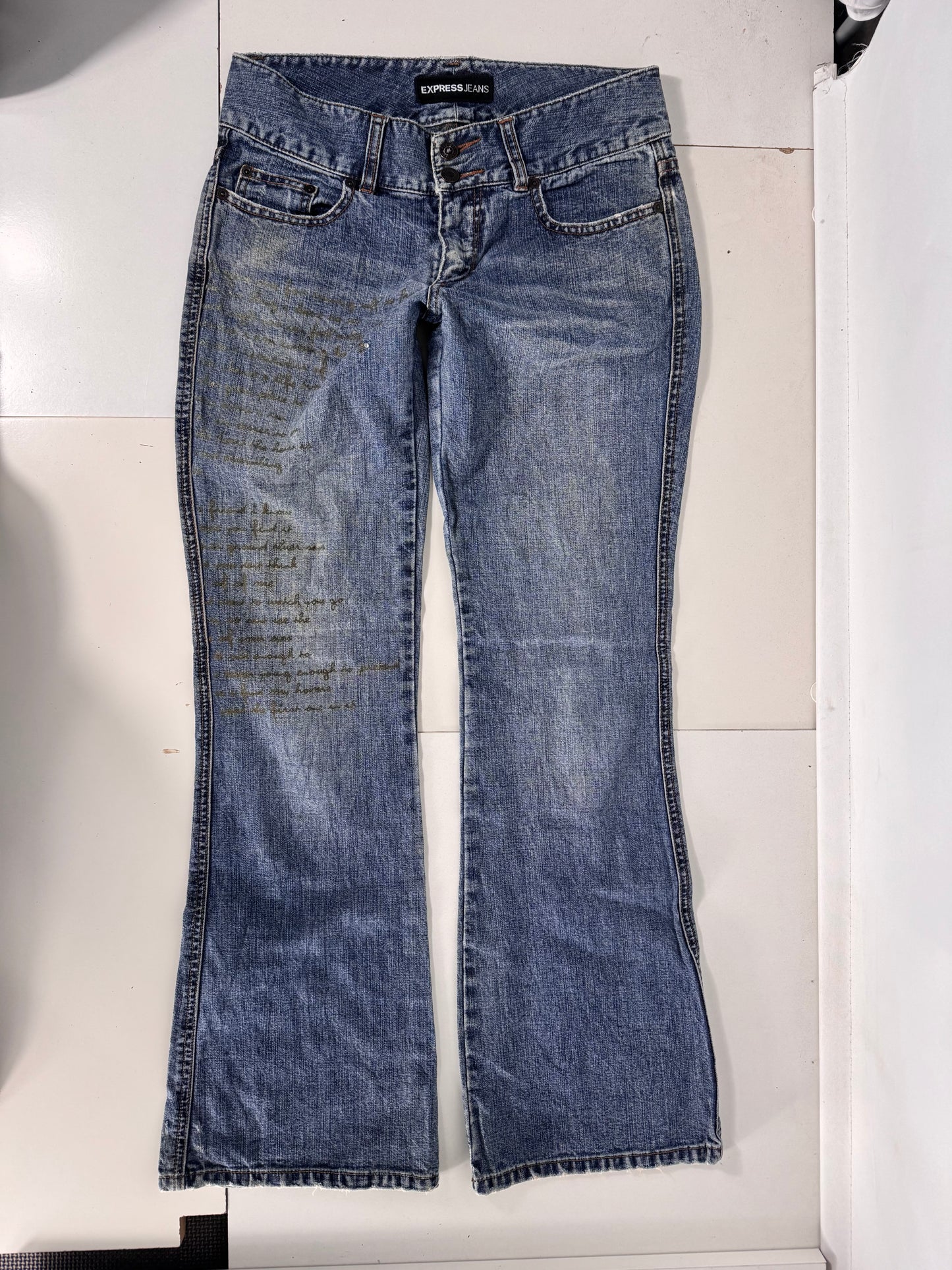 Lågmidjade jeans stl: S