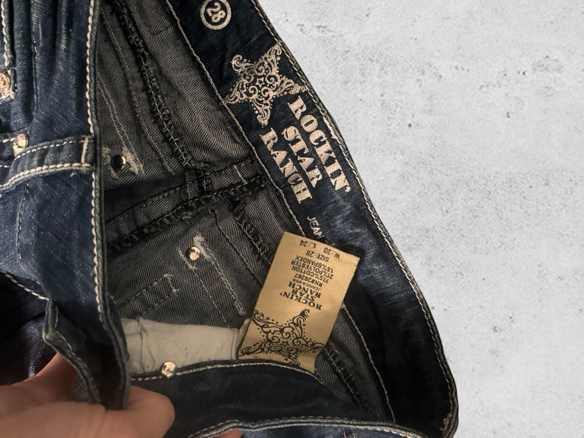 Lågmidjade jeans stl: S