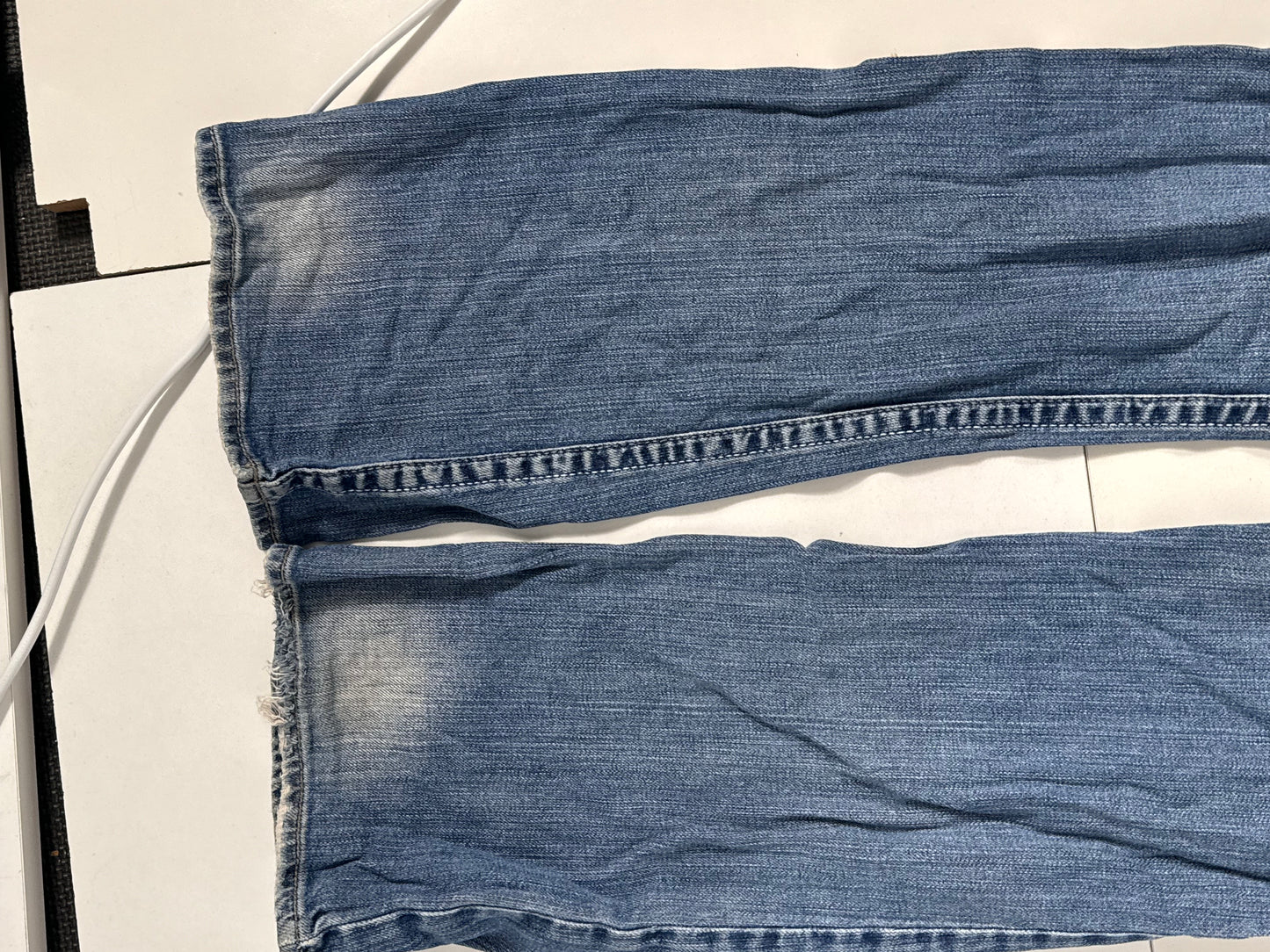 Lavtaljede jeans str: M