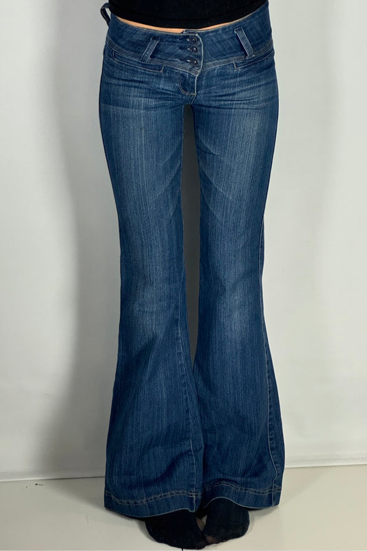 Lågmidjade jeans stl: XXS
