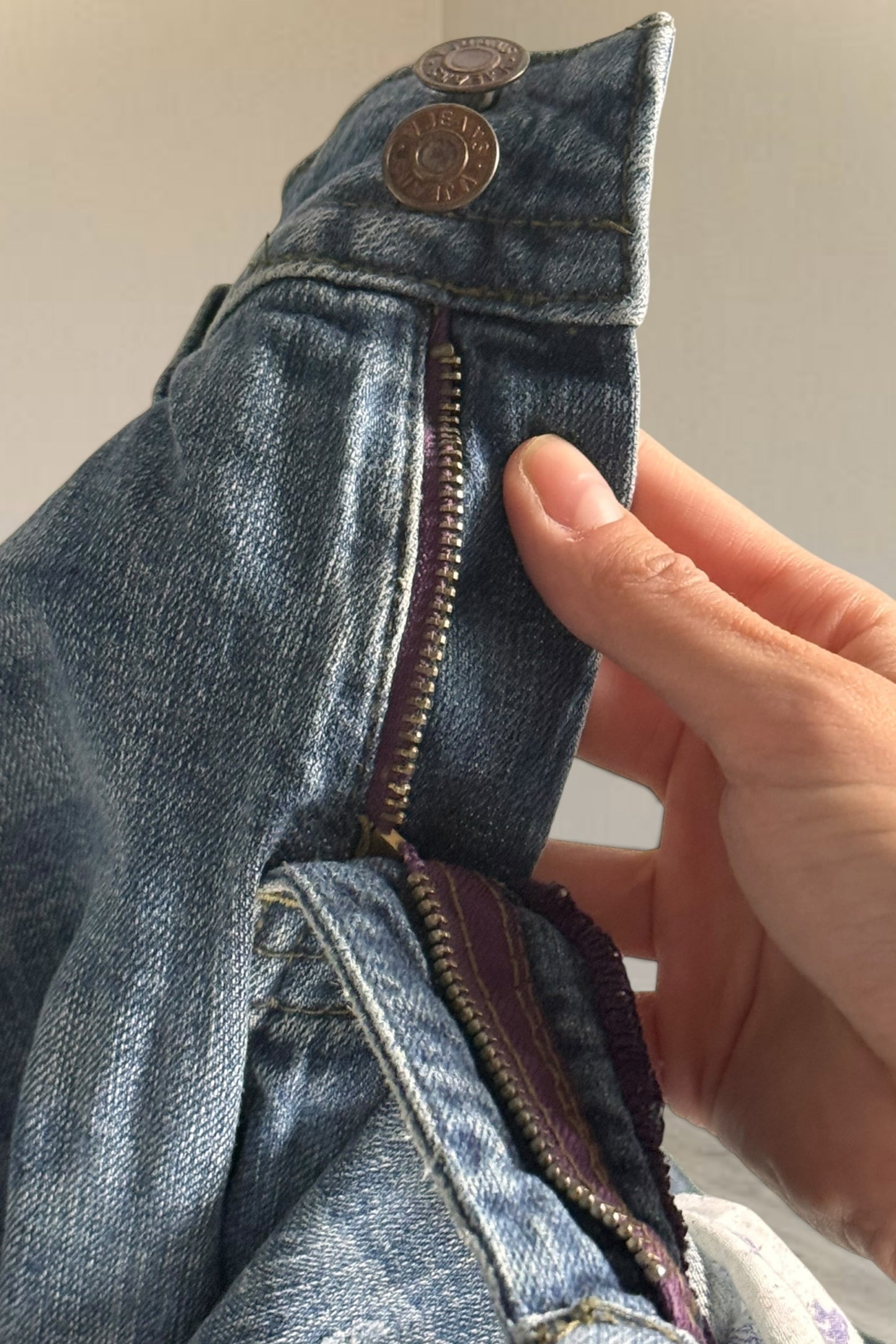 Lågmidjade jeans stl: S
