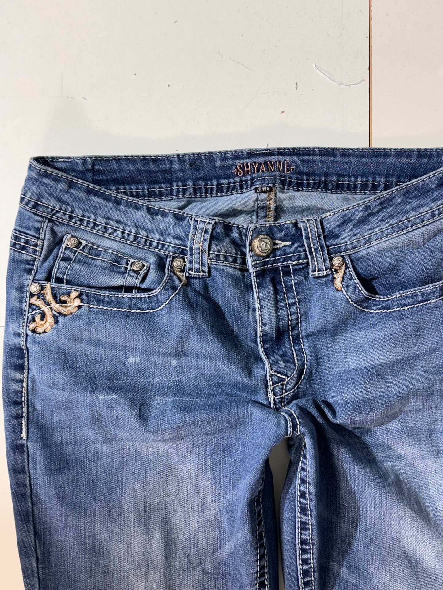 Lågmidjade jeans stl: S