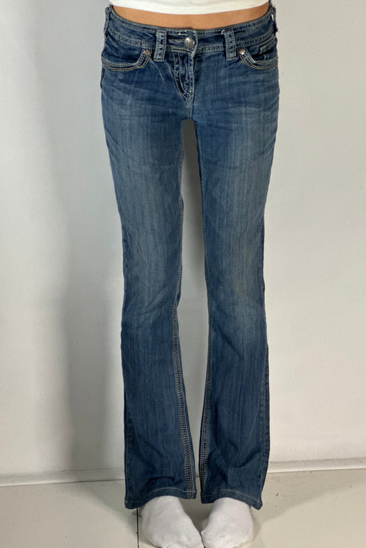 Lågmidjade jeans stl: XS