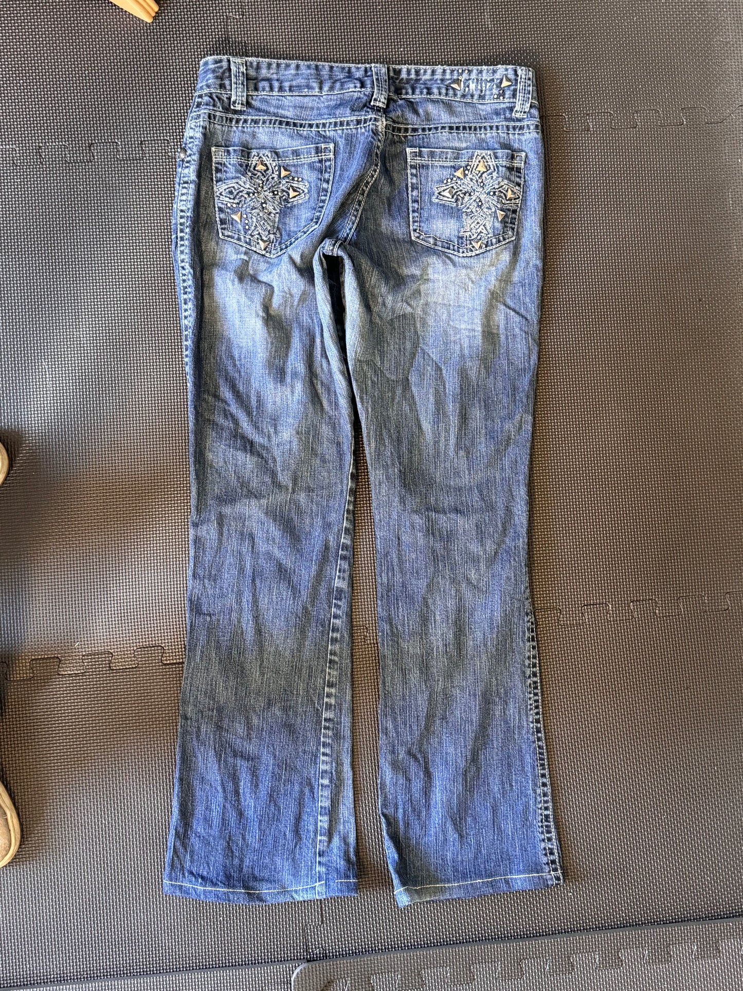 Lågmidjade jeans stl: S/M