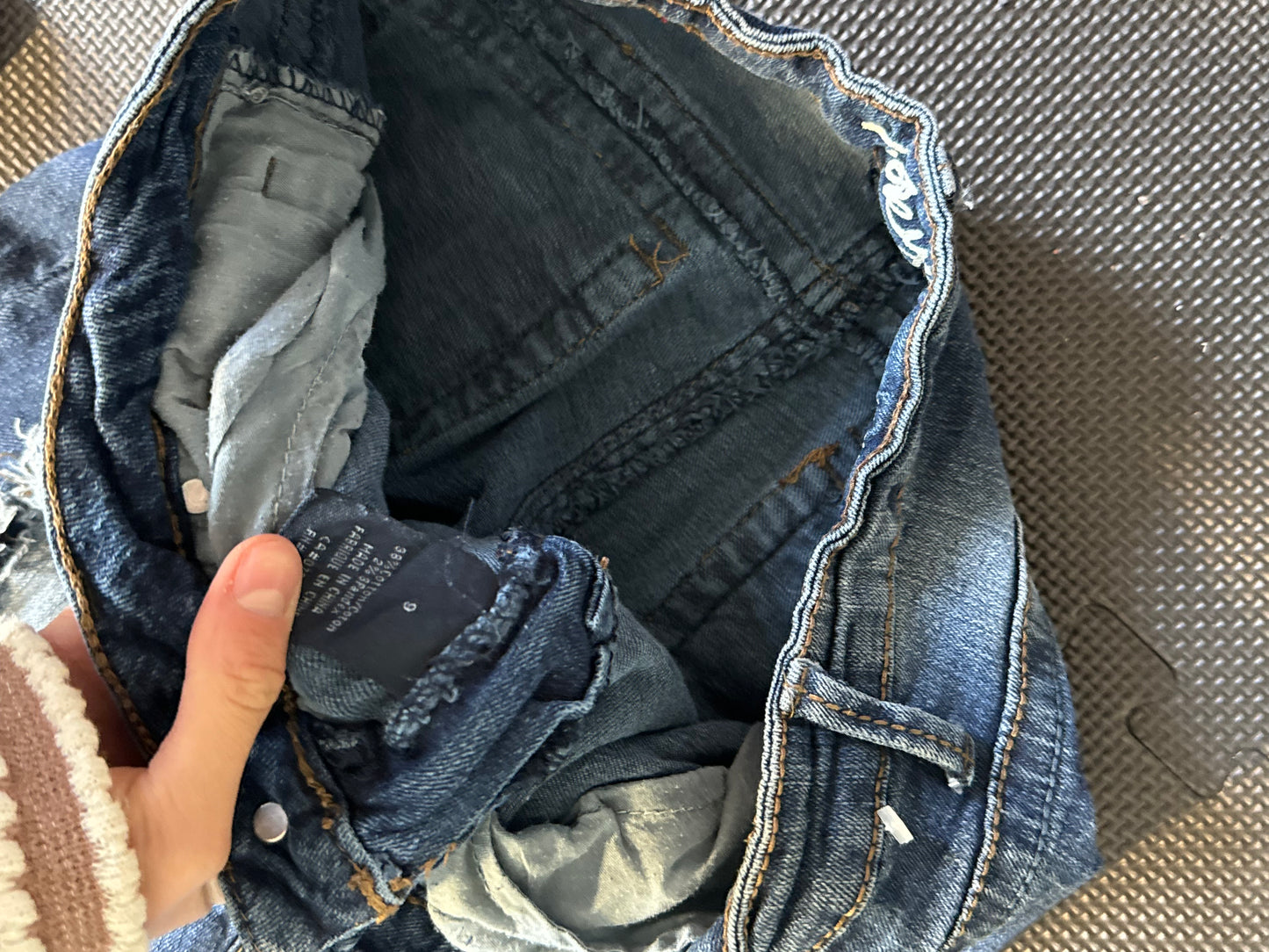 Lågmidjade jeans stl: S