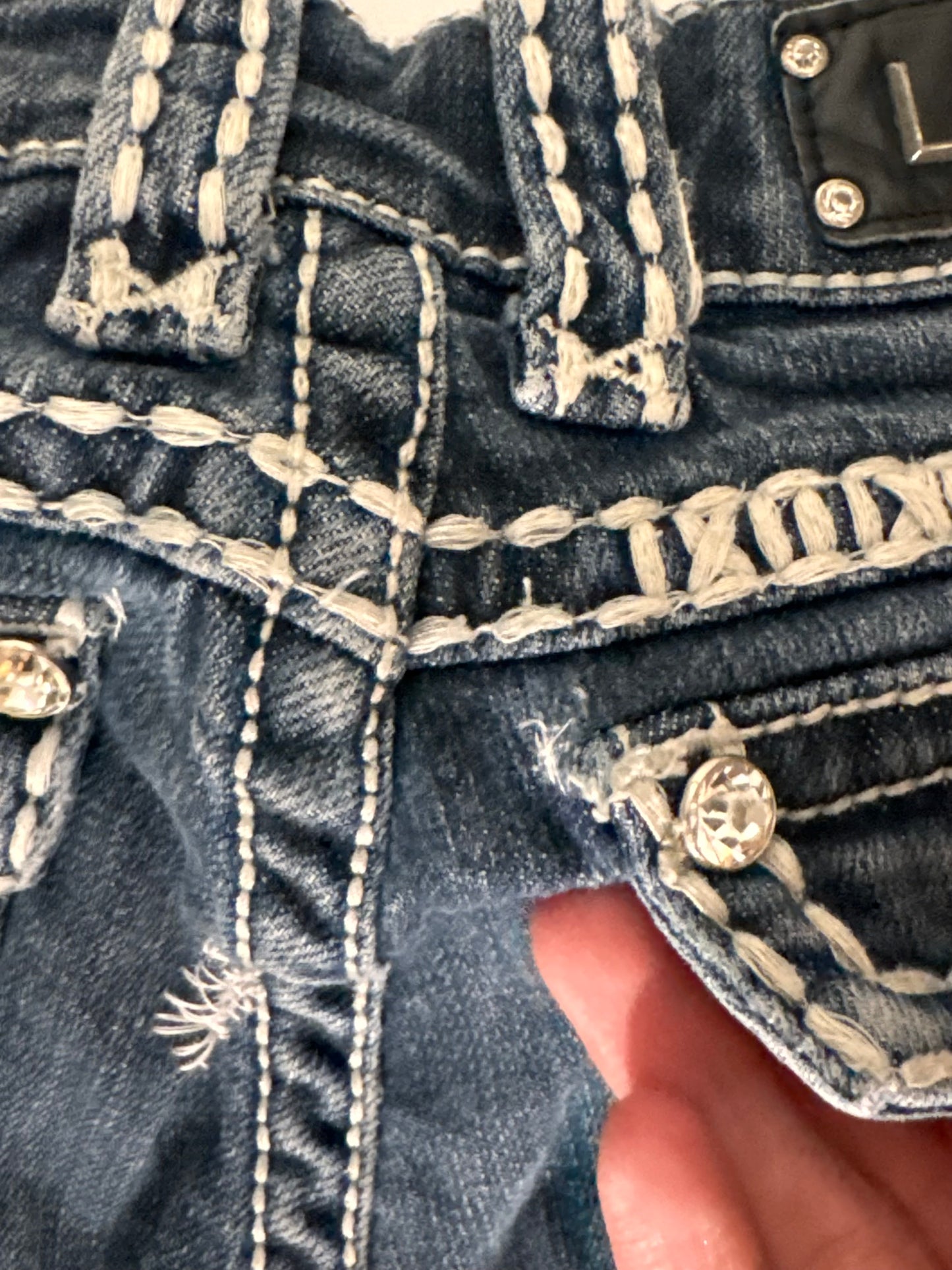 L.A idol jeans shorts stl: XS/S