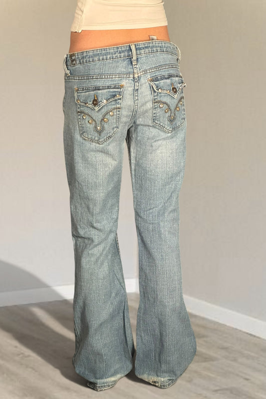 Lågmidjade jeans stl: M/L
