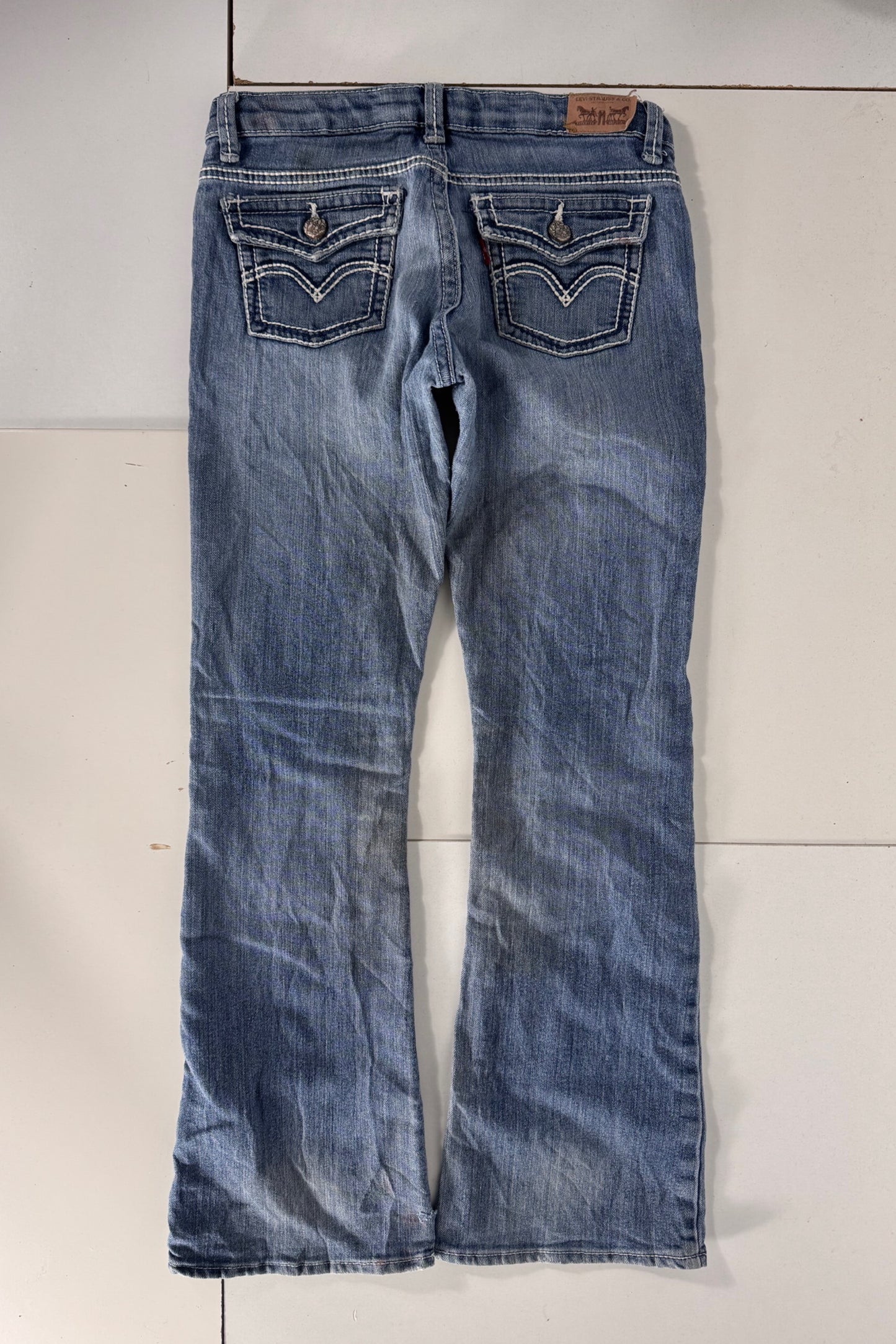 Lågmidjade jeans stl: XXXS