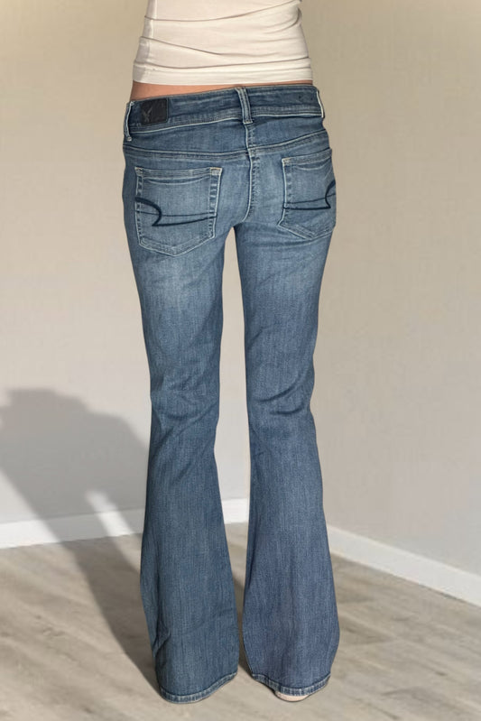 Lågmidjade jeans stl: XS/S