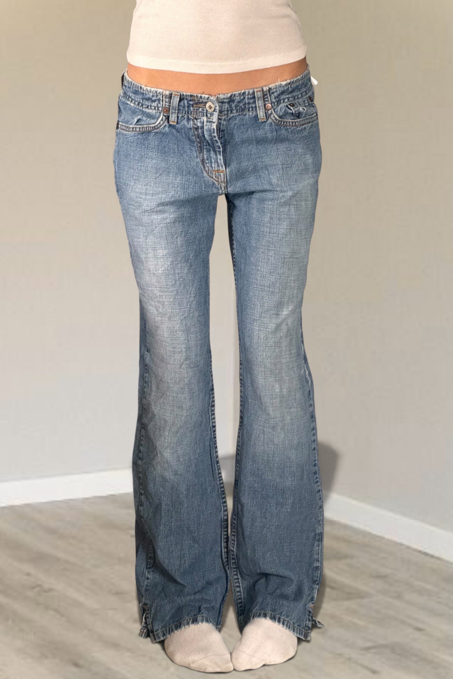 Flared jeans size: XS