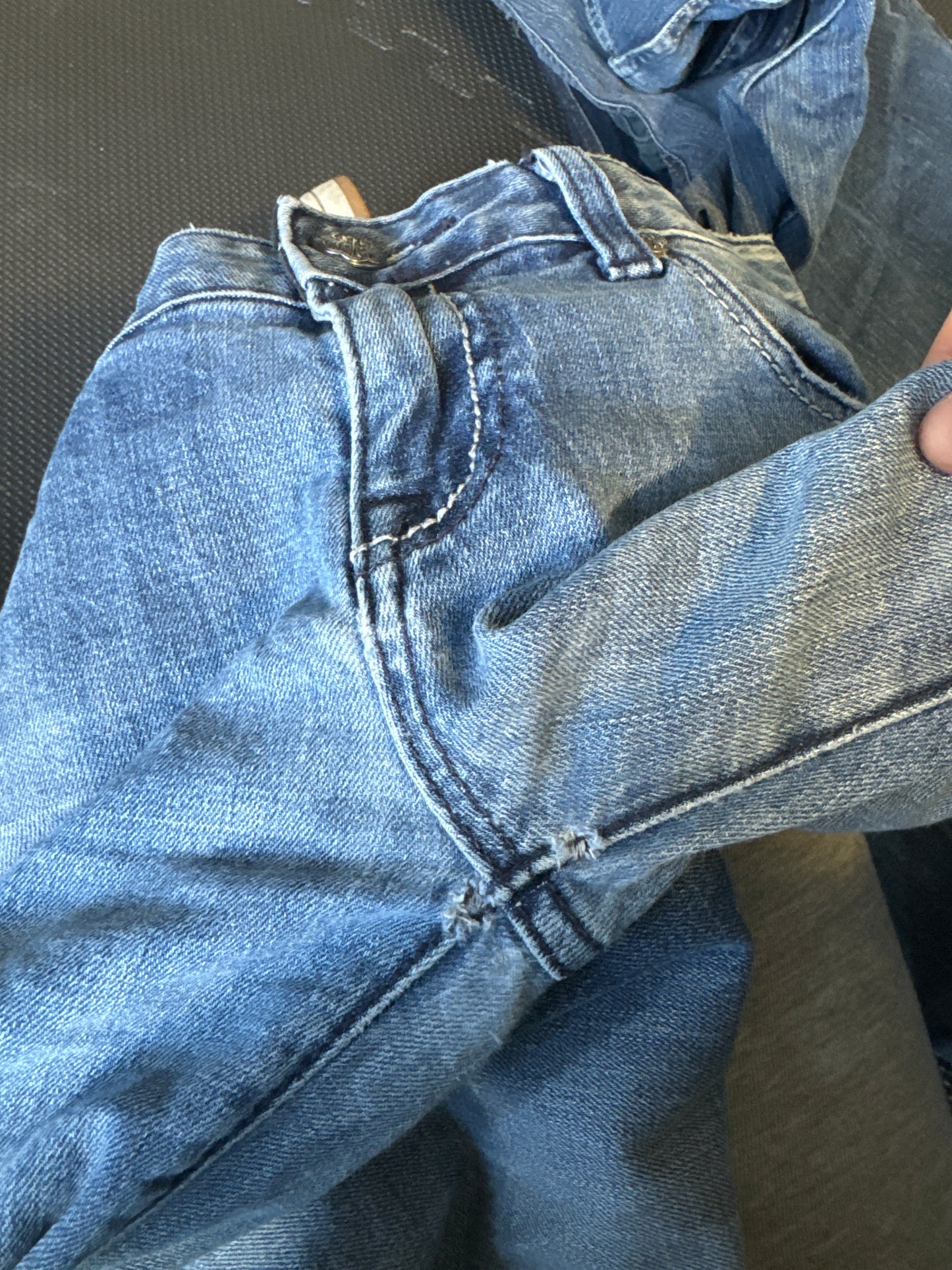 Lågmidjade jeans stl: S