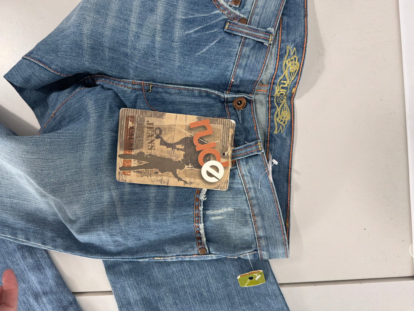 Lågmidjade jeans stl: M