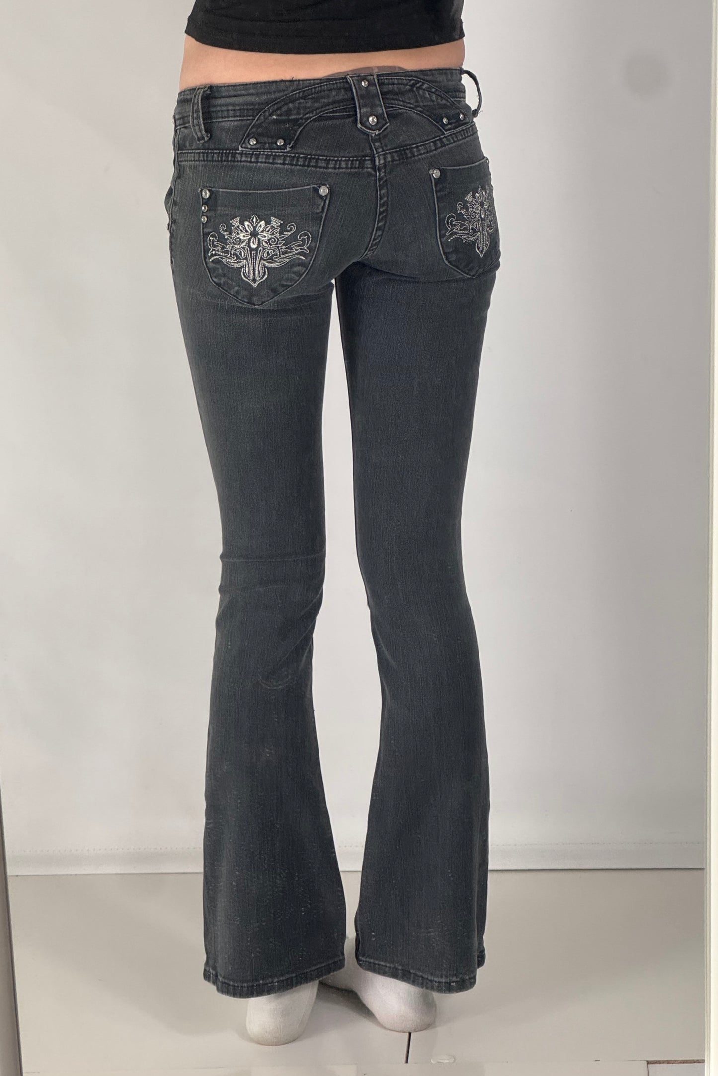 Lågmidjade jeans stl: XXS