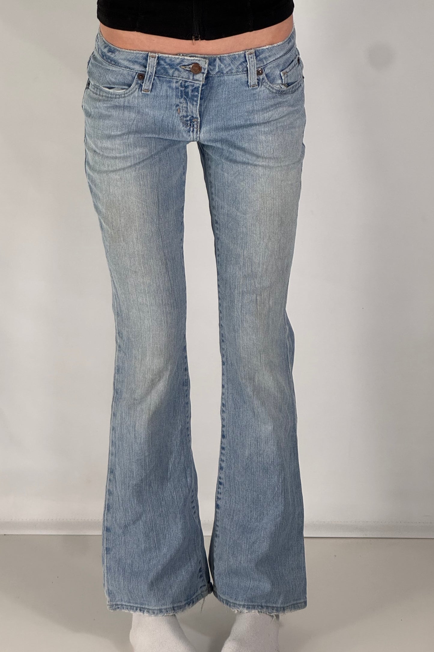 Lågmidjade jeans stl: XS