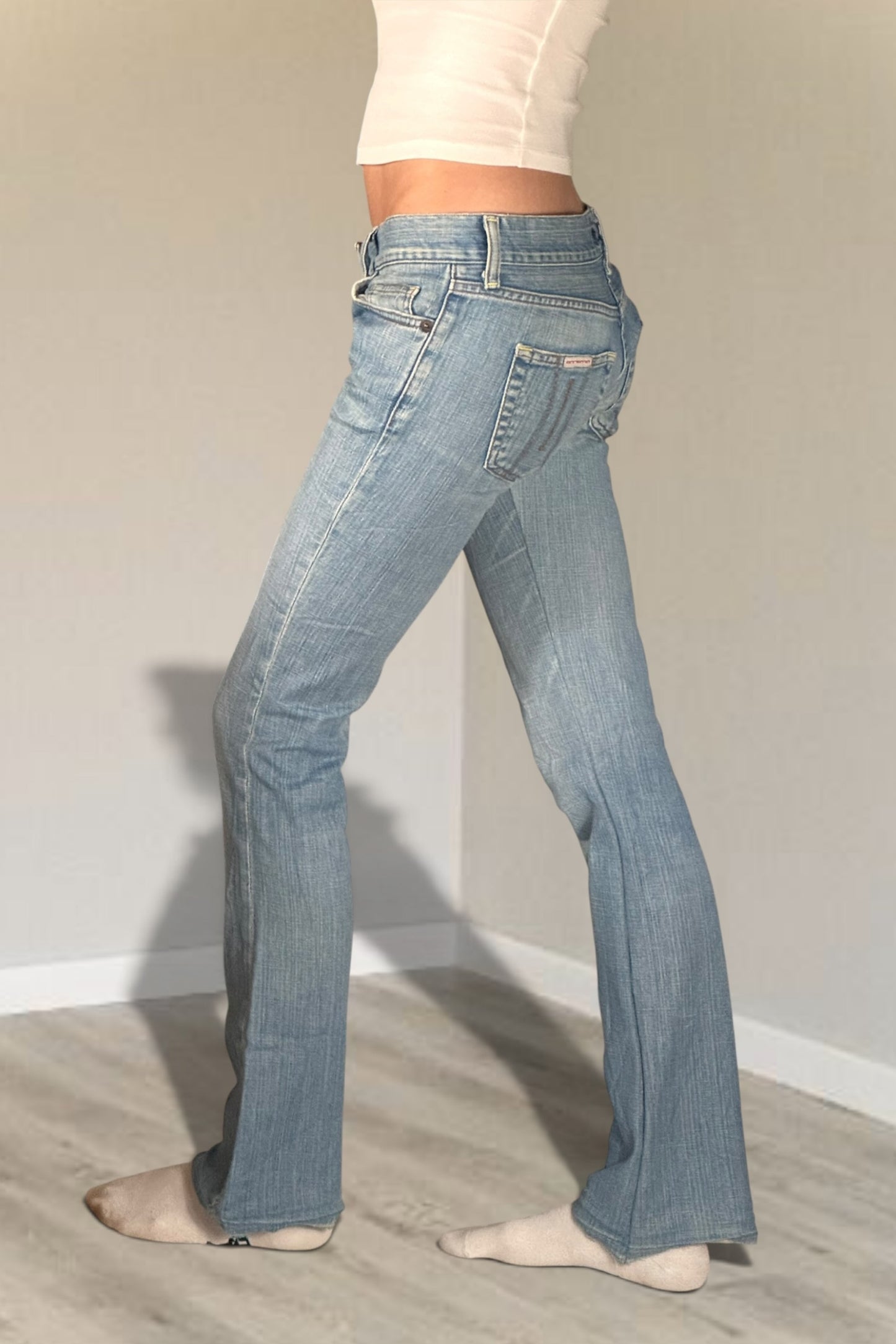 Lågmidjade jeans stl: XS/S