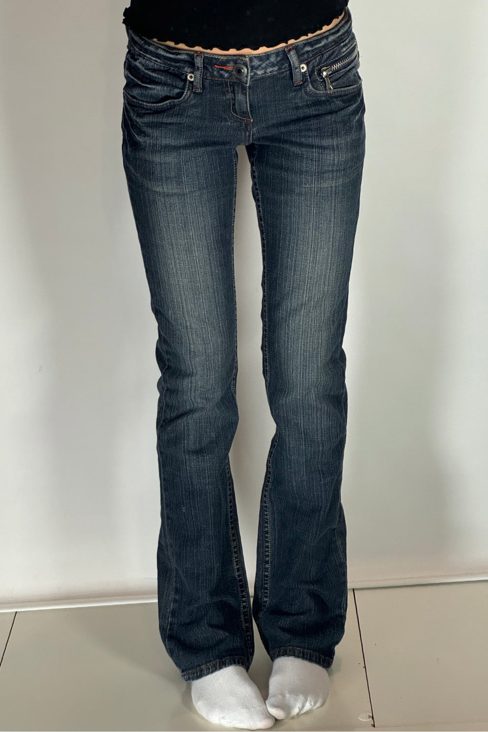 Lågmidjade jeans stl: S