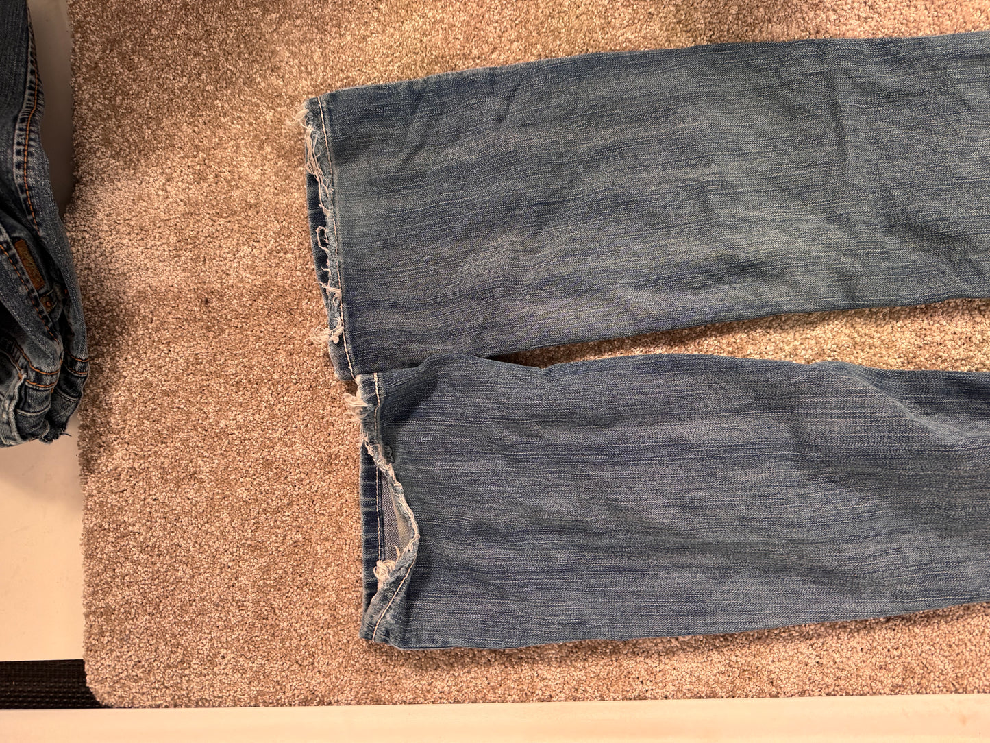 Lågmidjade jeans stl: XS