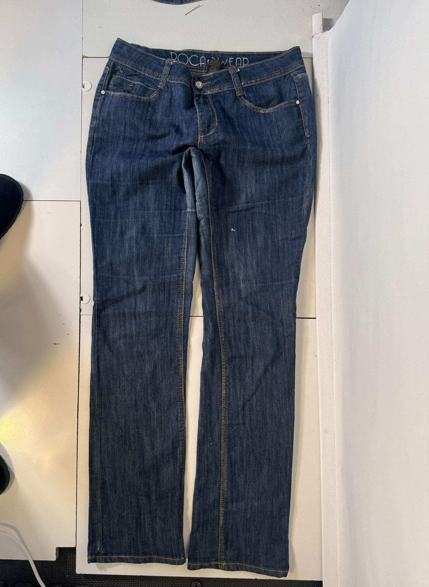 Lavtaljede jeans str: S