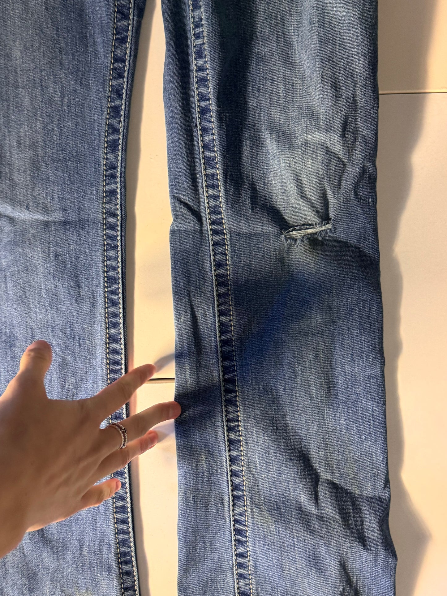 Lågmidjade jeans stl: