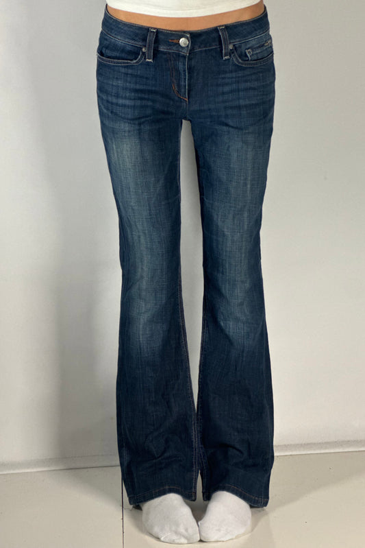 Utsvängda jeans stl: XS/S