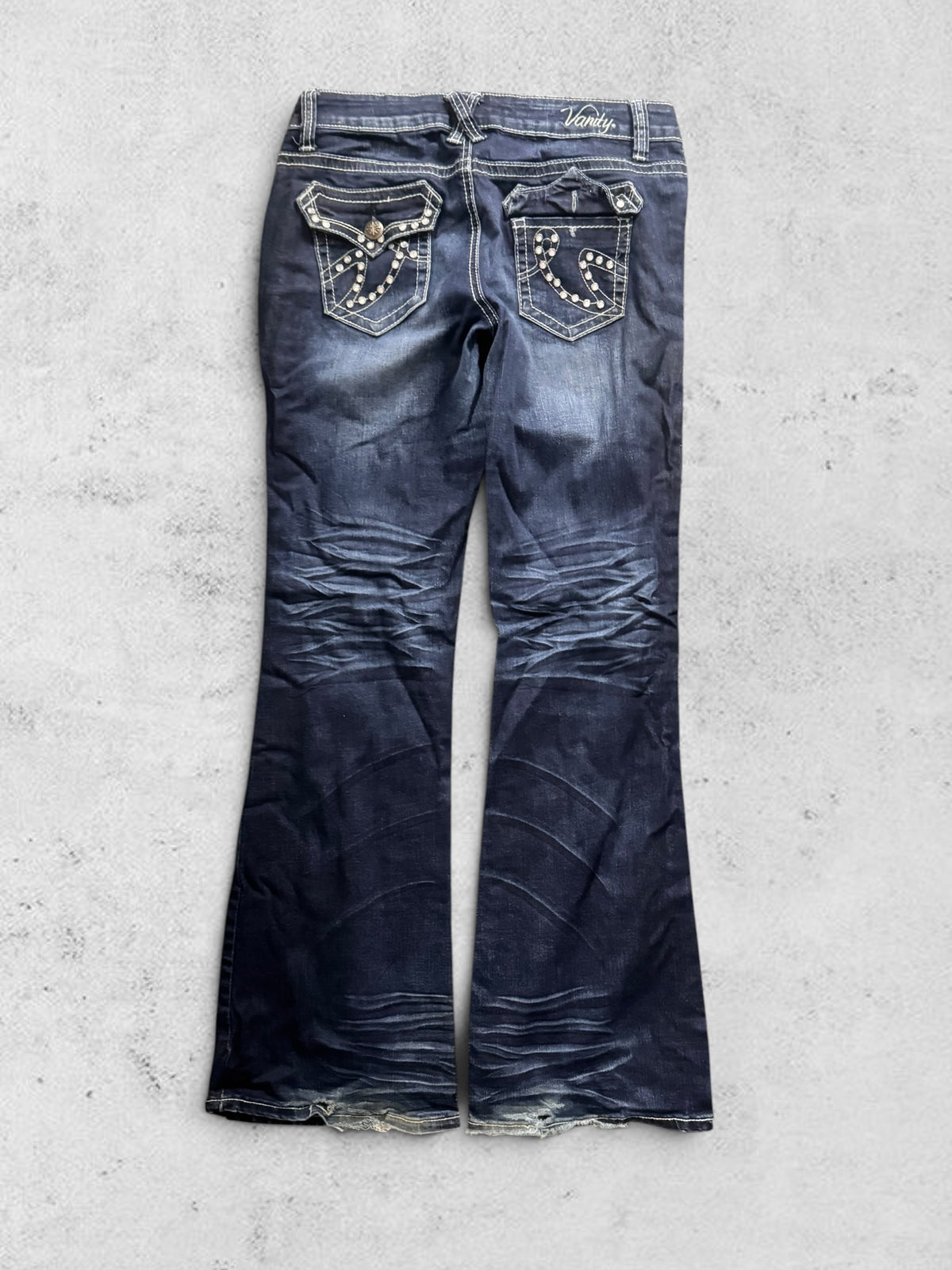 Lågmidjade jeans stl: S