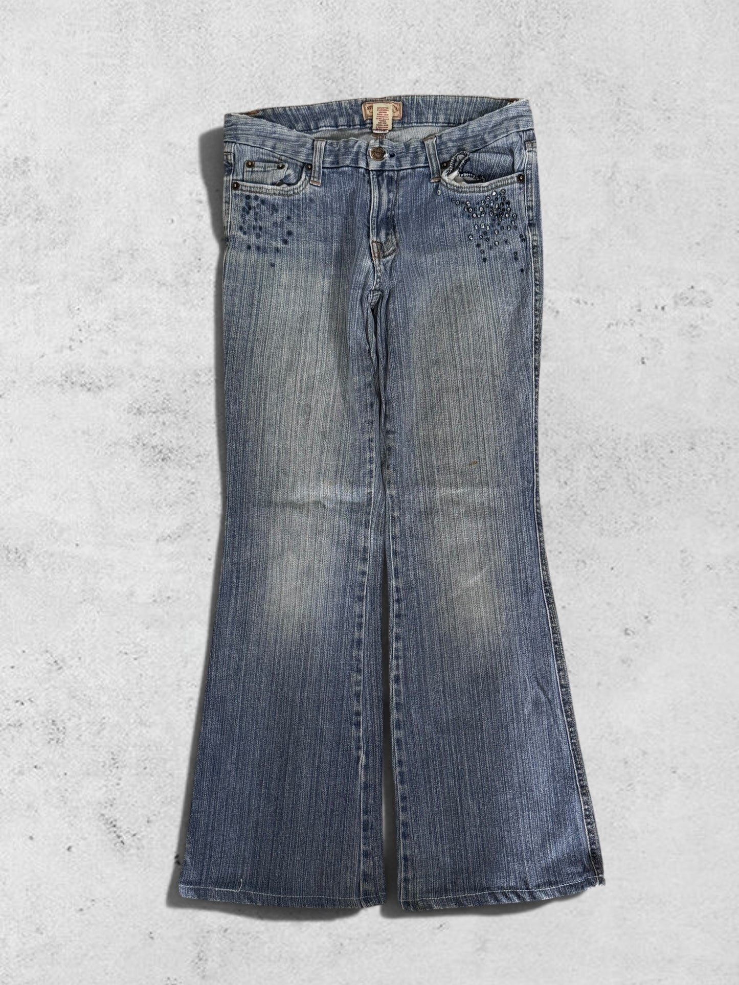 Lågmidjade jeans stl: S