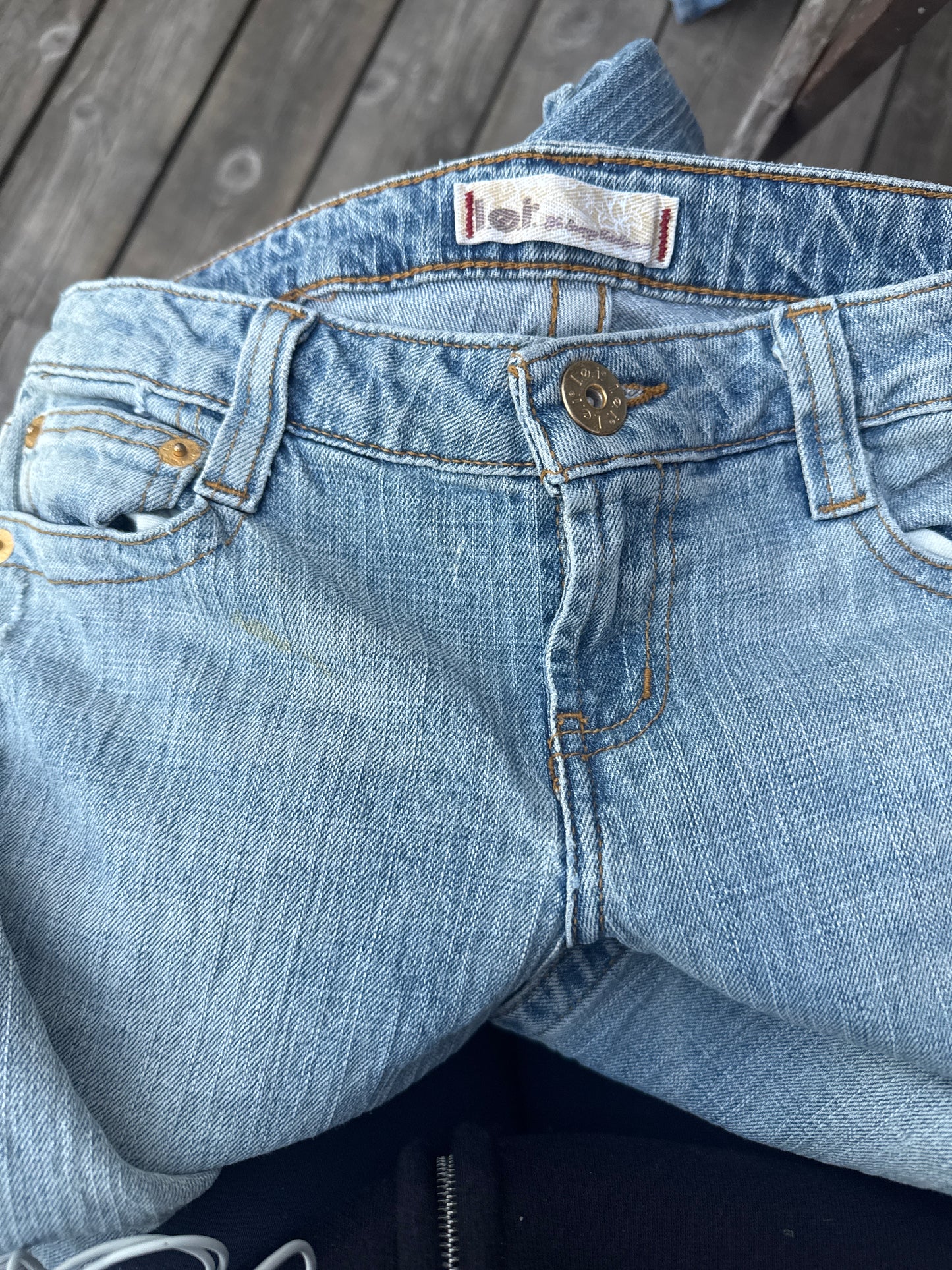 Lågmidjade jeans stl: XS