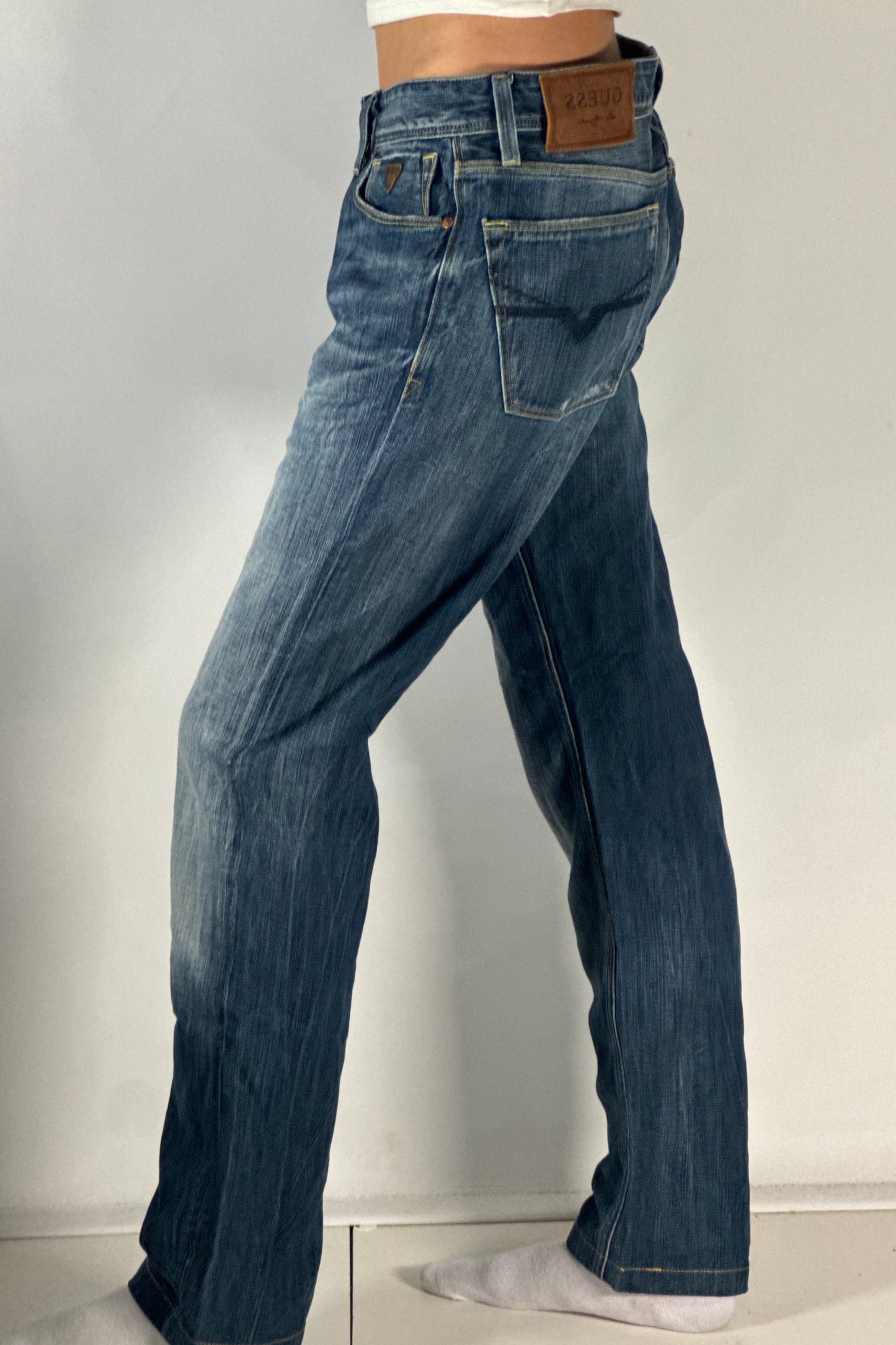 Lågmidjade jeans stl: S