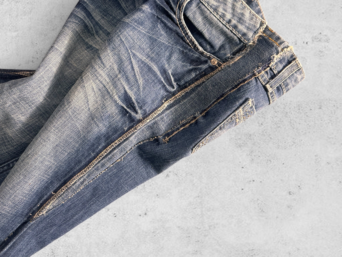 Lågmidjade jeans stl: S/M