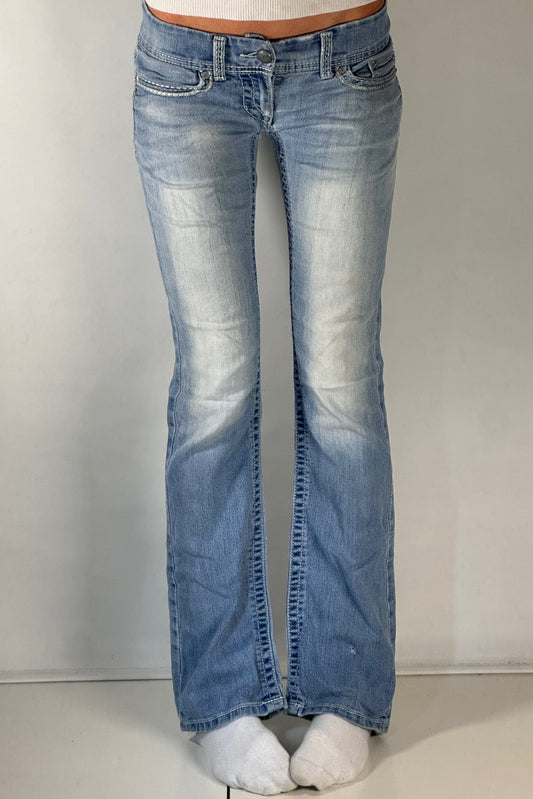 Lågmidjade jeans stl: S
