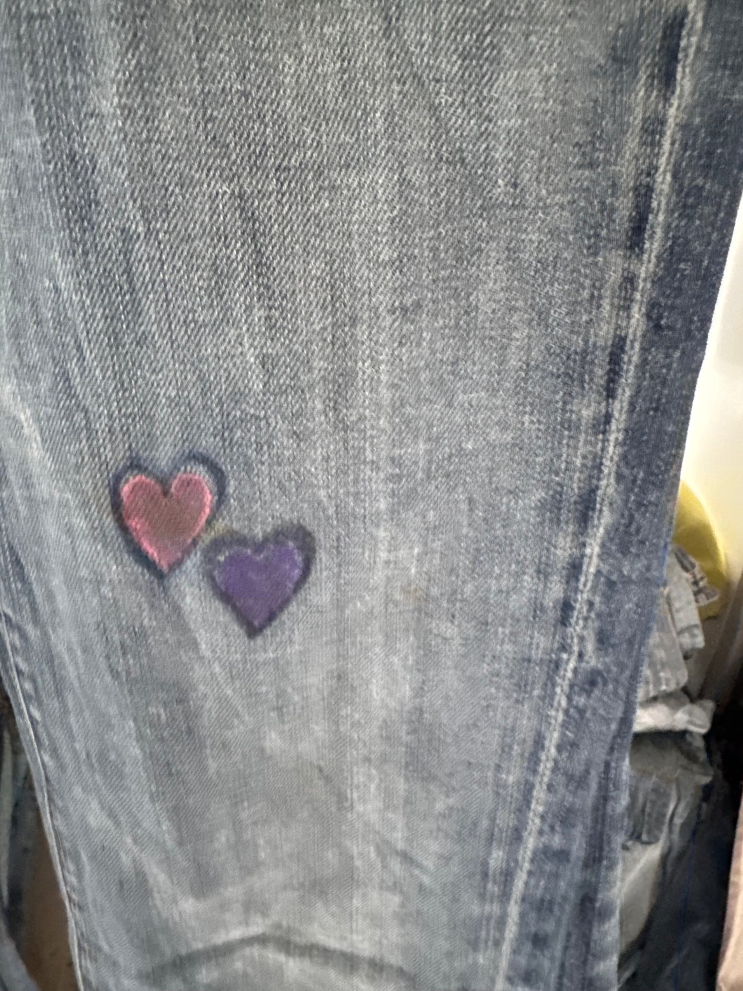 Lågmidjade jeans stl: XS