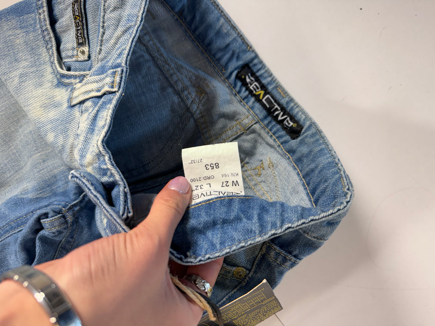 Lågmidjade jeans stl: XXXS