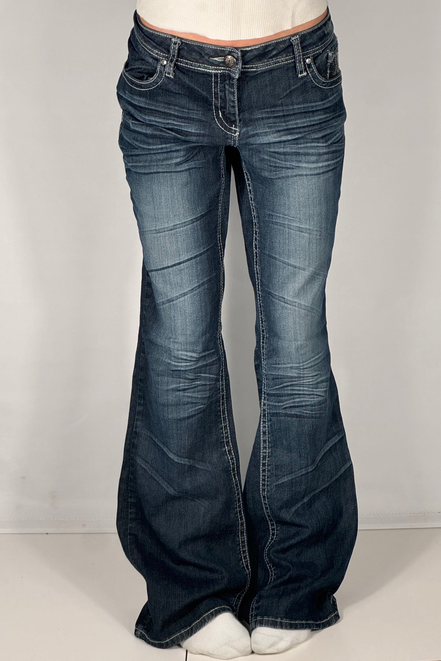 Lågmidjade jeans stl: L