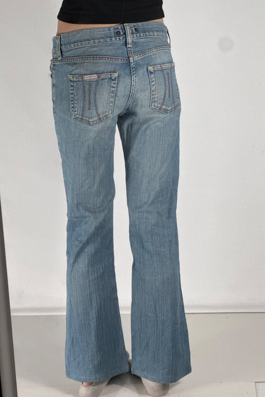 Lågmidjade jeans stl: S