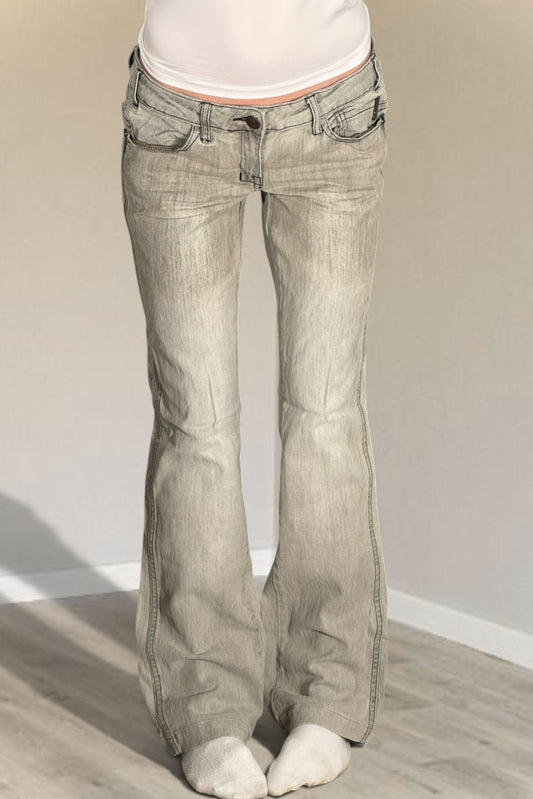 Lågmidjade jeans stl: S
