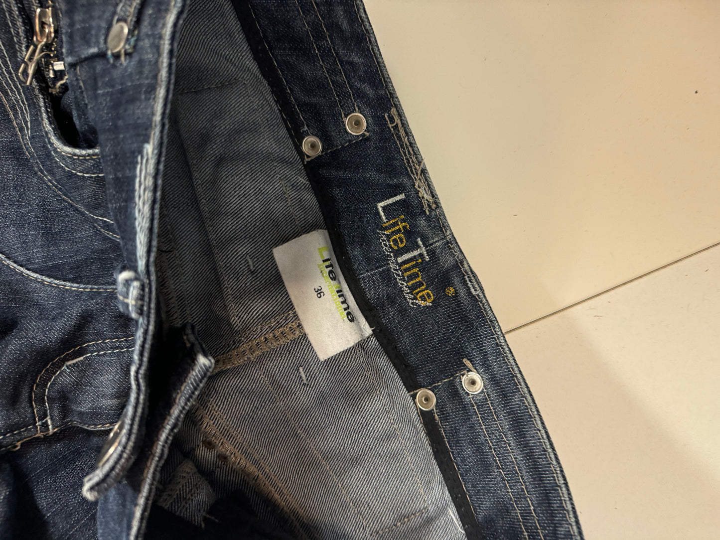 Lågmidjade jeans stl: S
