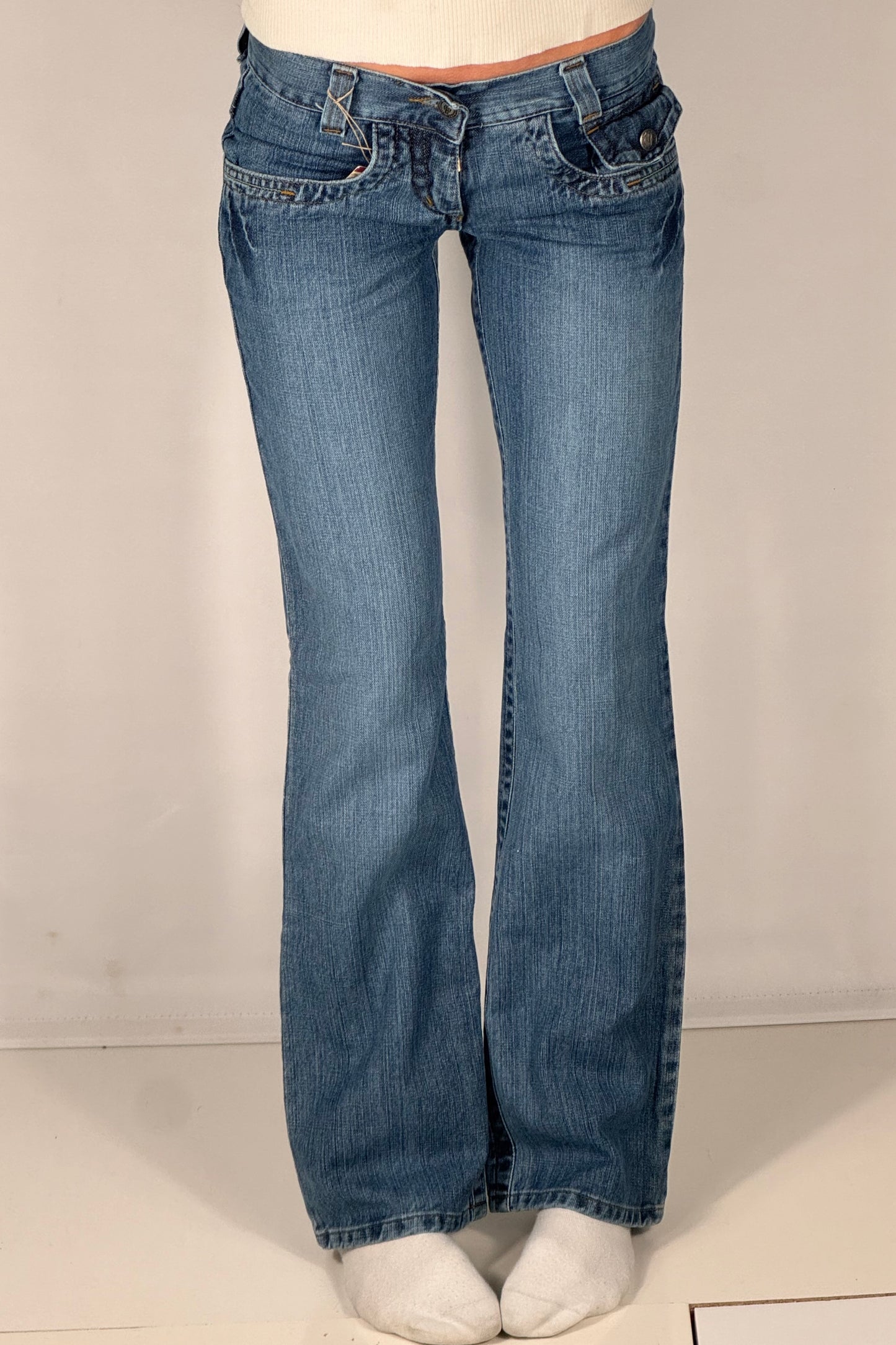 Lågmidjade jeans stl: XXS