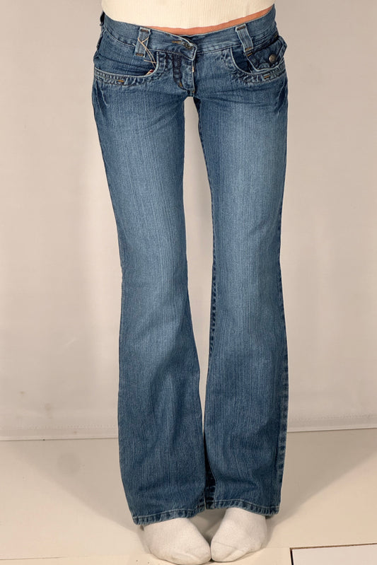 Lågmidjade jeans stl: XXS