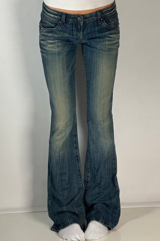 Lågmidjade jeans stl: S
